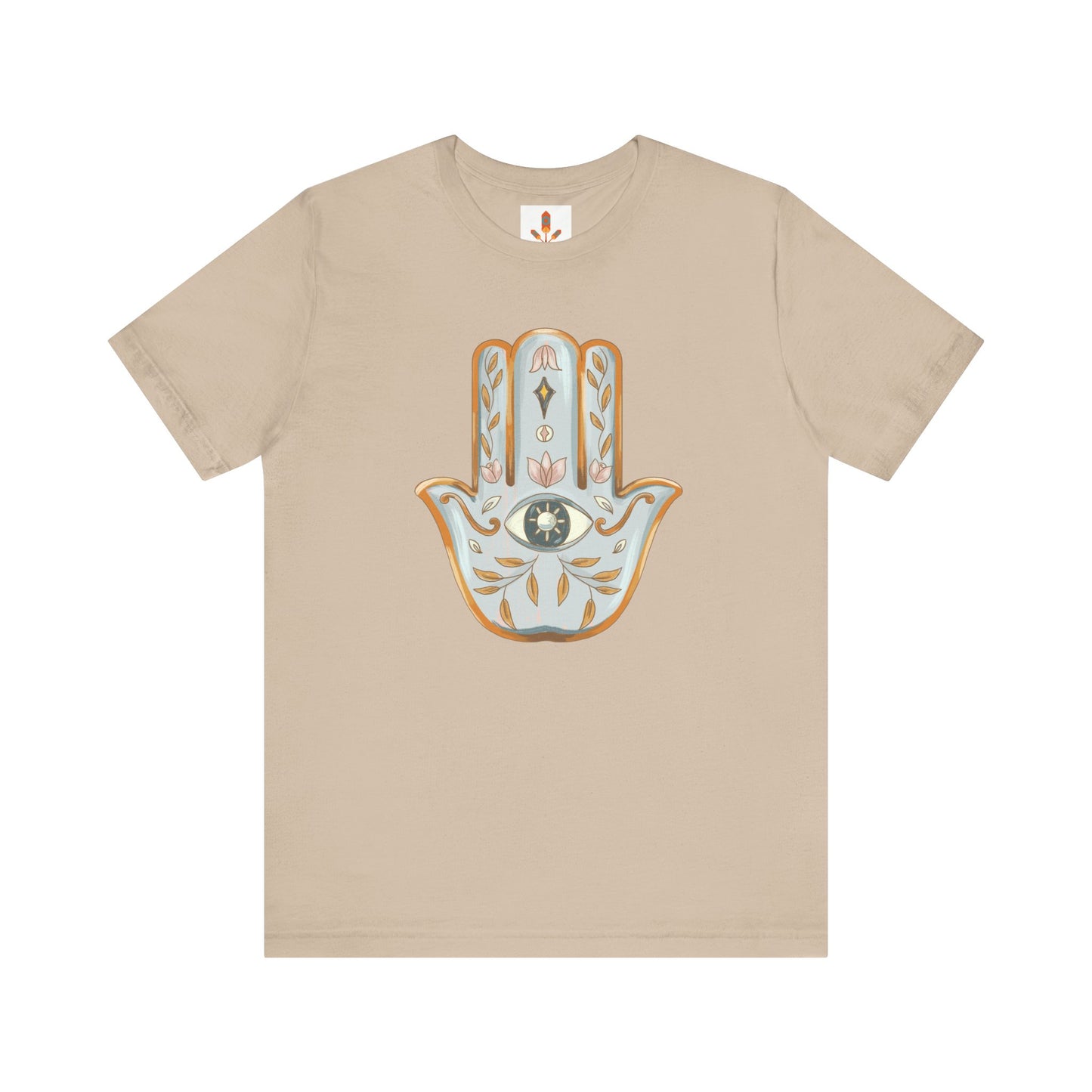 Silver Hamsa Hand T-shirt