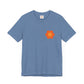 Peace Sign in Orange Flower T-shirt