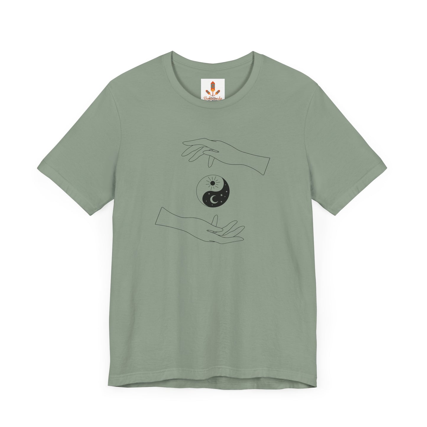 Yin Yang with Two Hands T-shirt