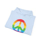 Rainbow Peace Sign Hoodie