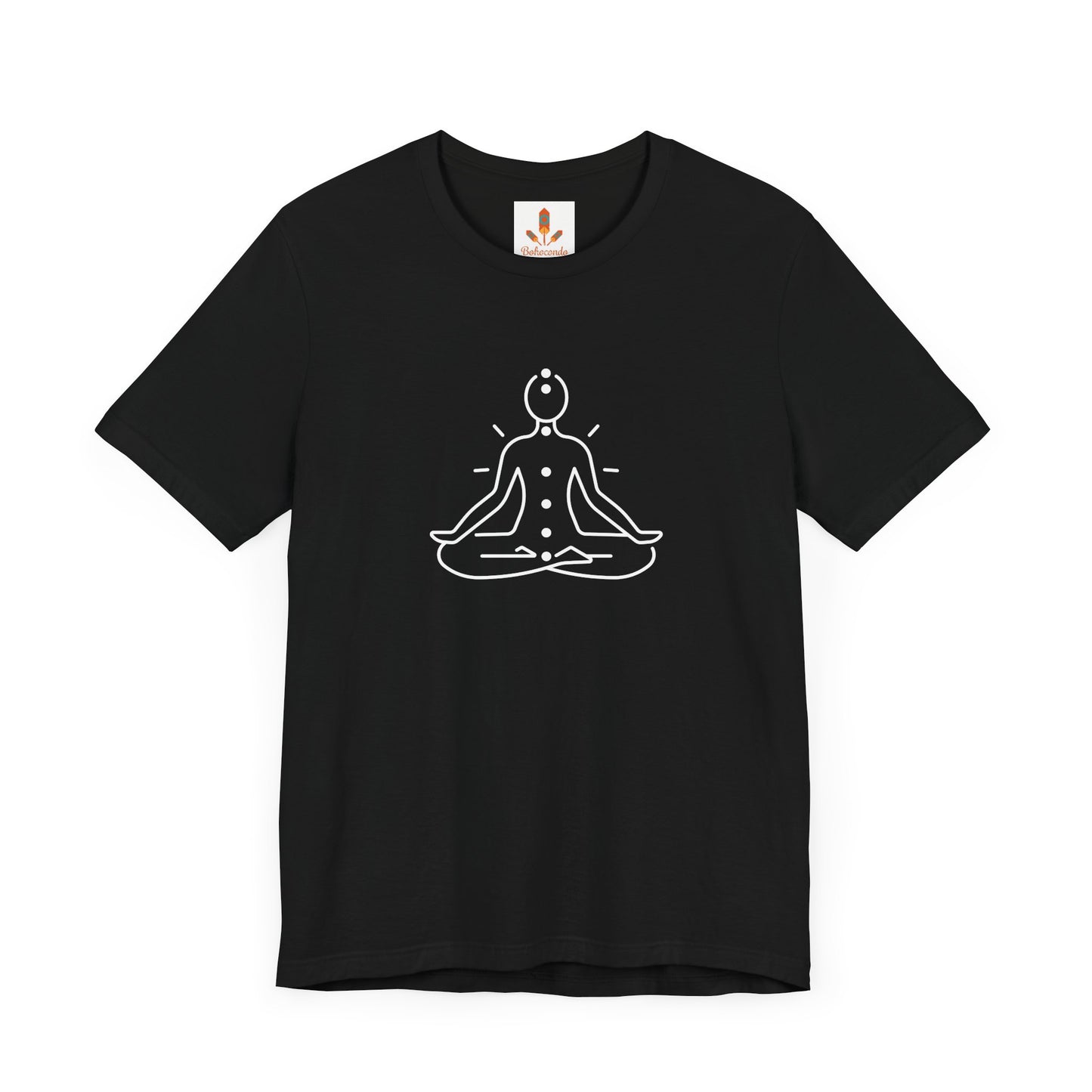 White Chakra Design T-shirt