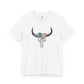 Buffalo Skull with Flowers T-shirt