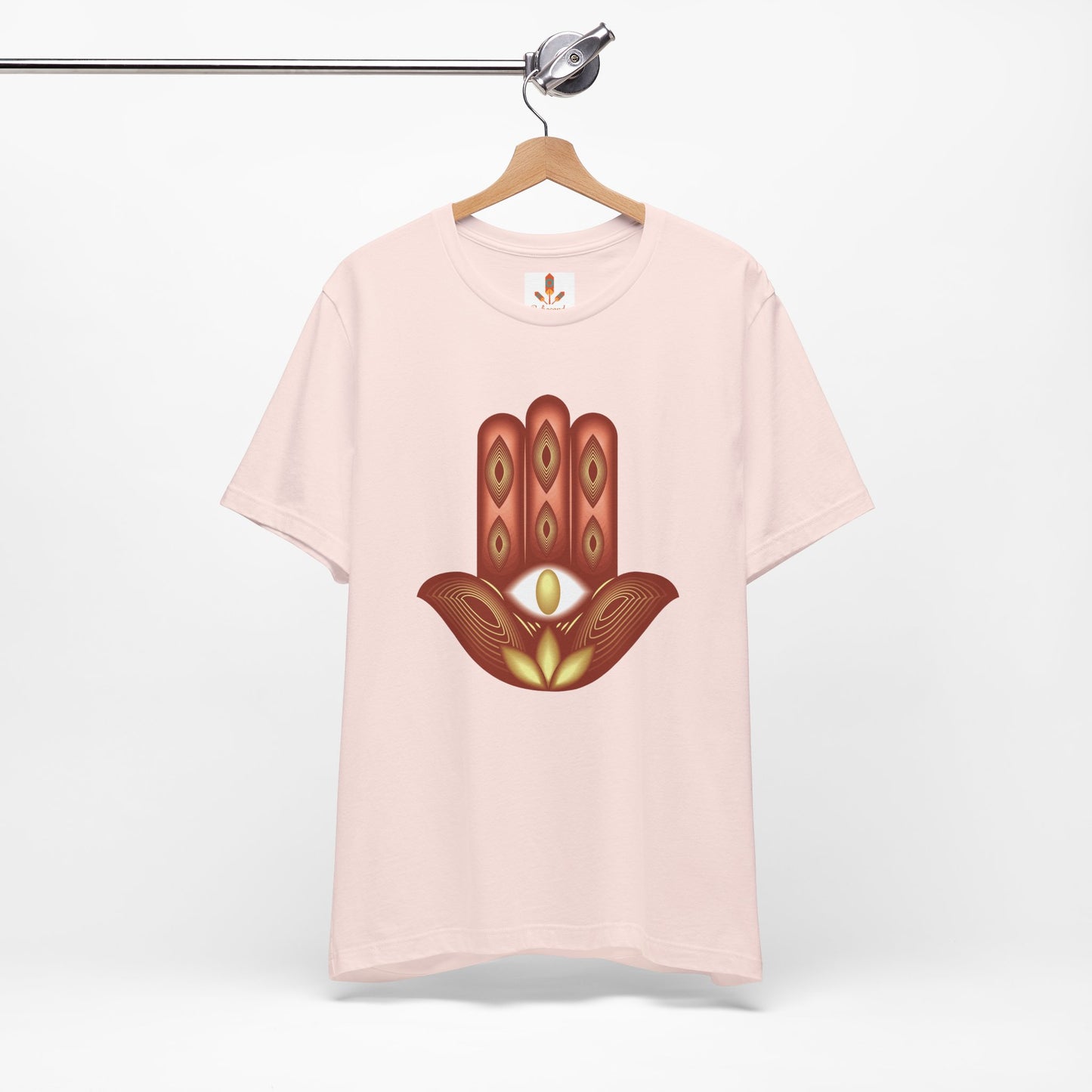 Colorful Hamsa Lotus T-shirts