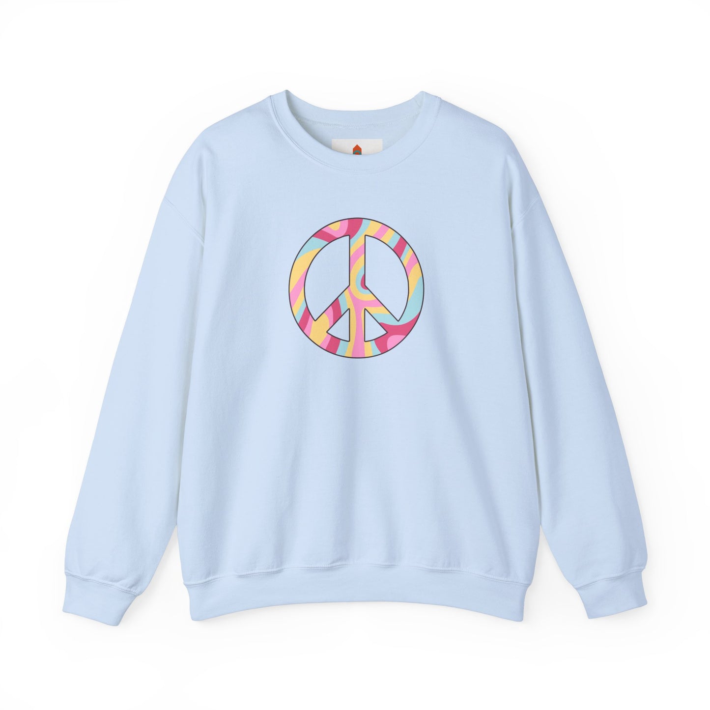 Hippie Peace Sign Sweatshirt