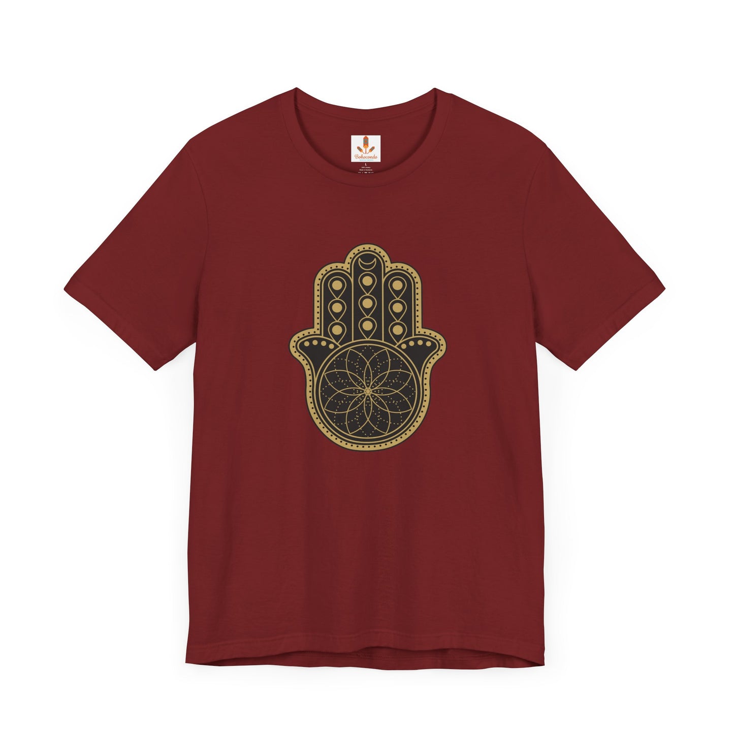 Hamsa Hand with Mandala T-shirt