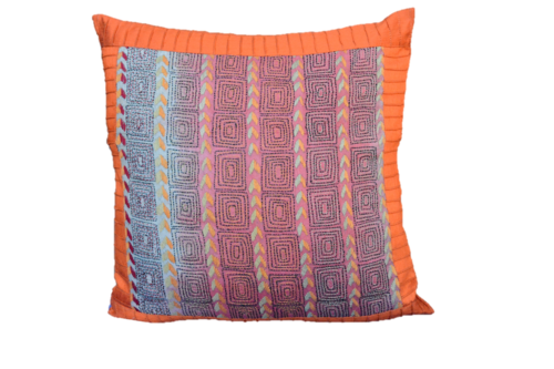 Embroidered Recycled Silk Bohemian Pillowcase
