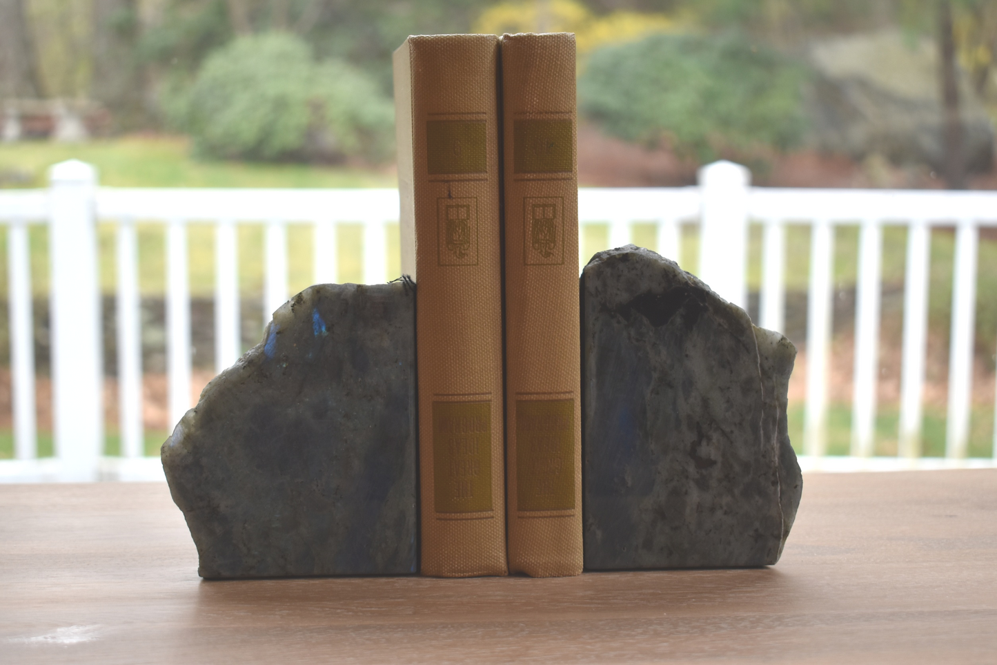 Labradorite Bookends