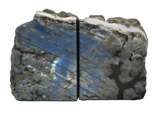 Labradorite Bookends