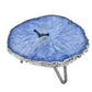 Gemstone Cake Stand - Blue Agate, White Quartz