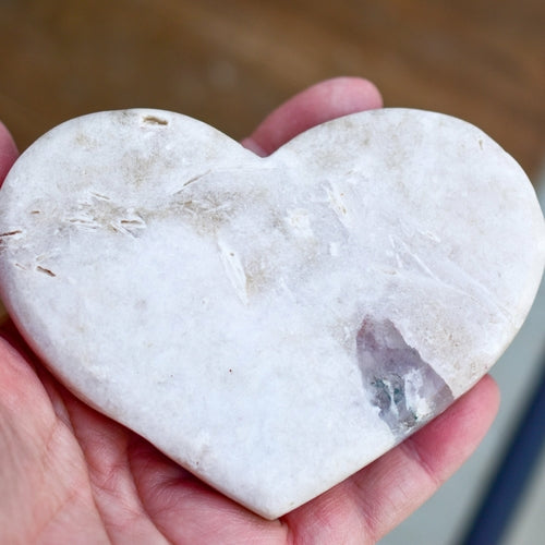 Pink Amethyst Hearts