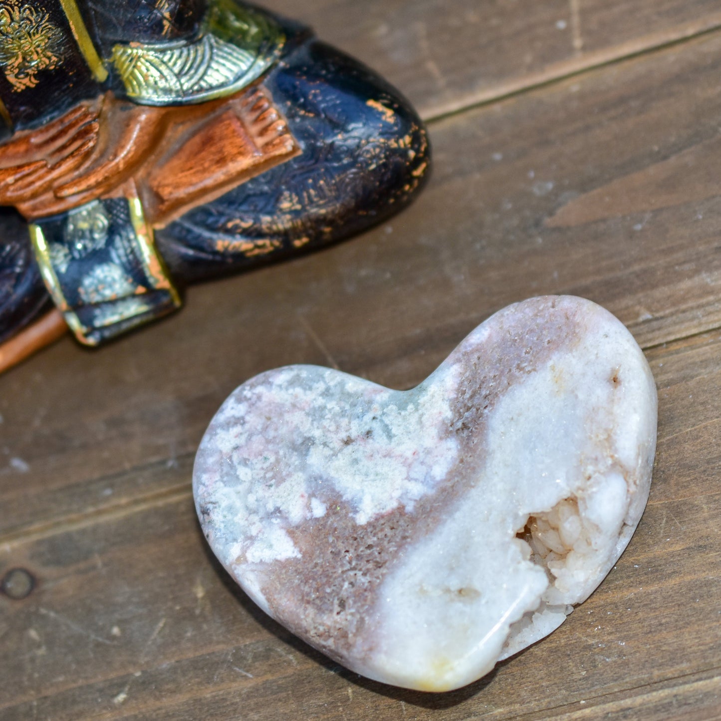 Pink Amethyst Hearts