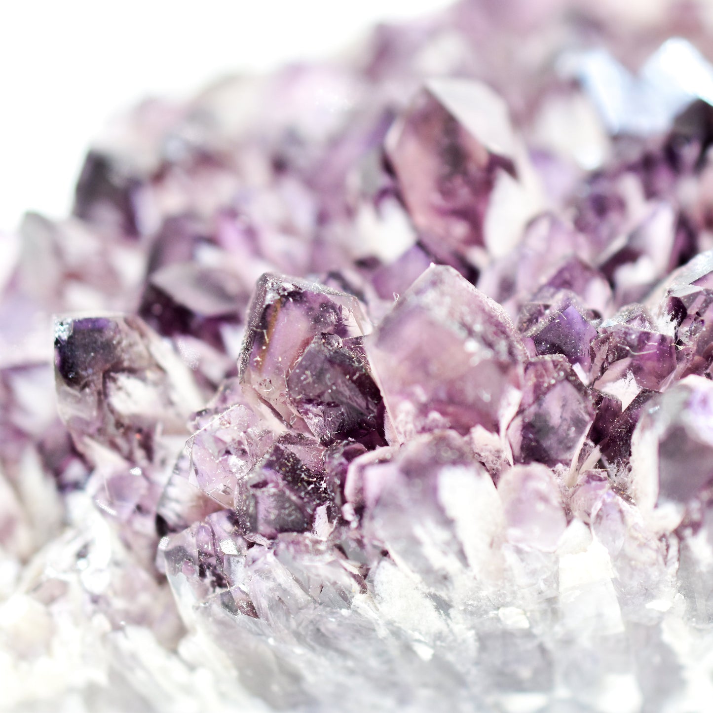 Rare, Large Elestial Amethyst Cluster Display Piece