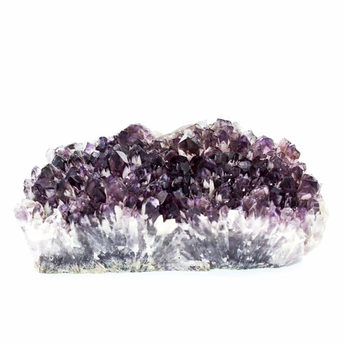 Rare, Large Elestial Amethyst Cluster Display Piece