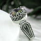 Alexandrite Gemstone Sterling Silver Ring