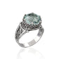 Aquamarine Filigree Art Ring