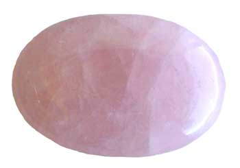 Rose Quartz Palm Stone