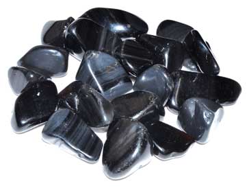 1 lb Rainbow Obsidian tumbled stones