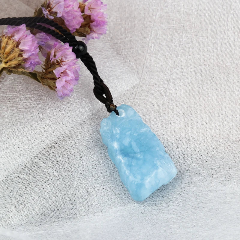 Natural Aquamarine Pendant