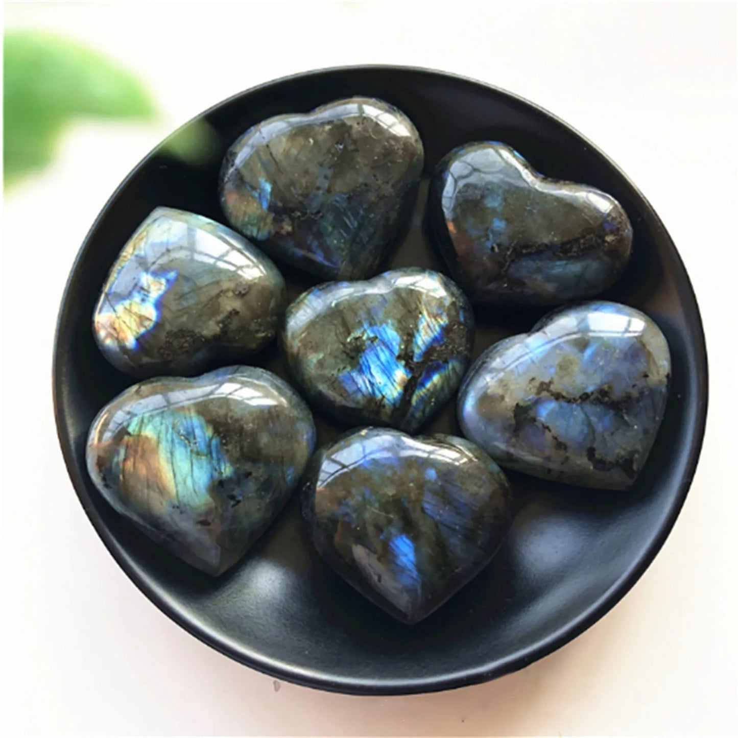 Moonstone Labradorite Palm Stones