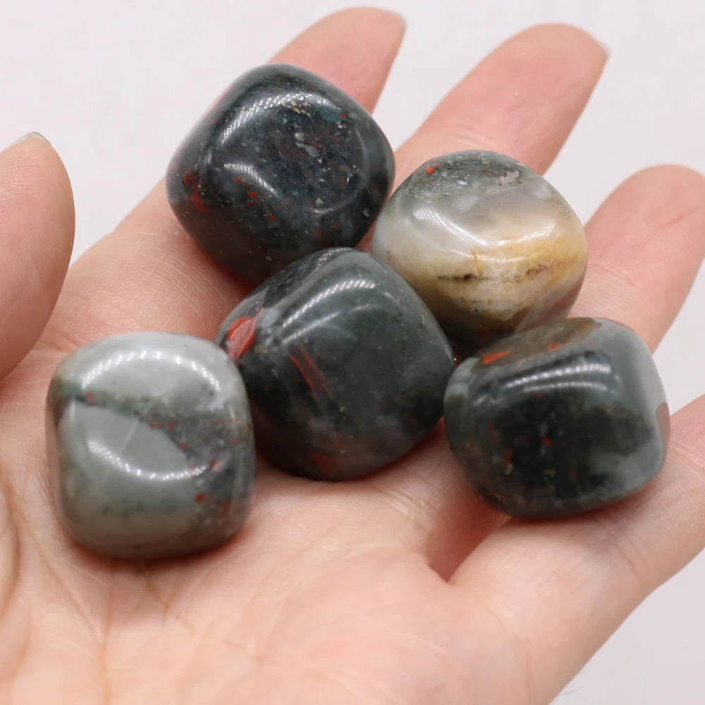 Natural African Bloodstone Semi-precious Stones