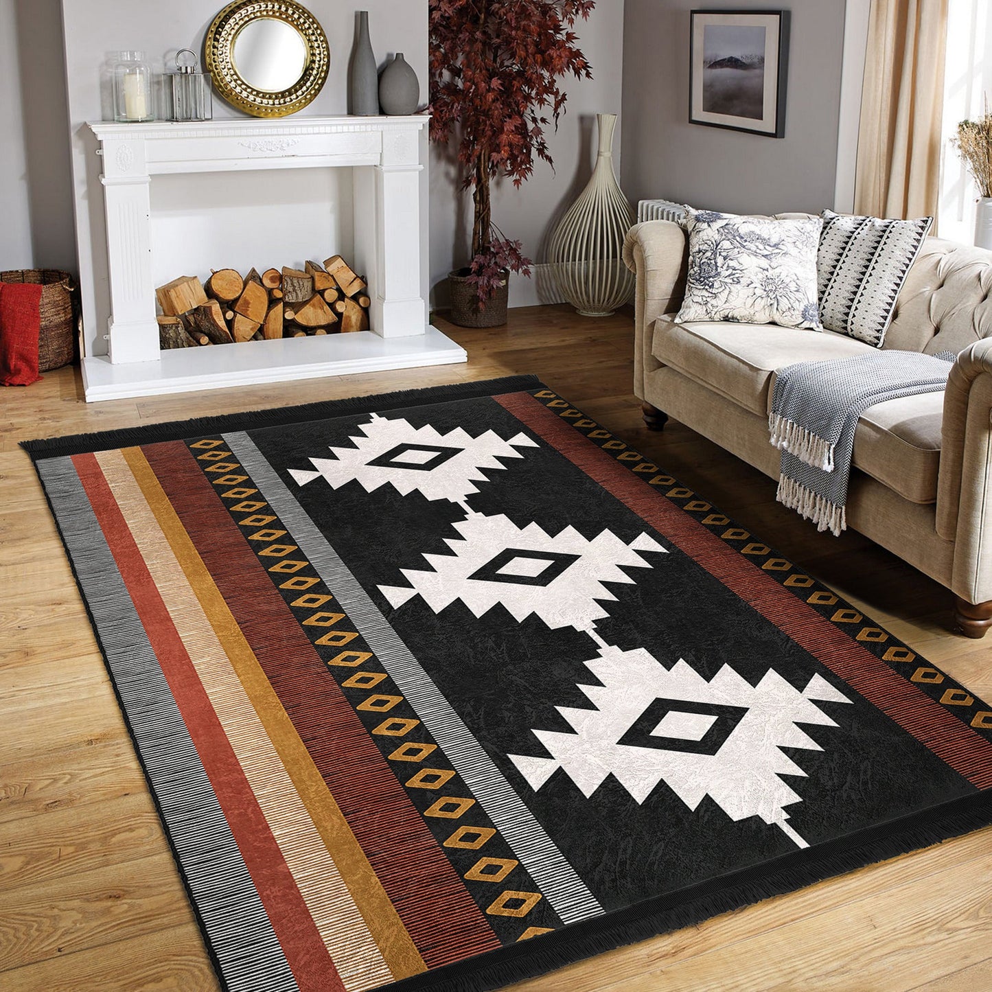 Aztec Style Rug