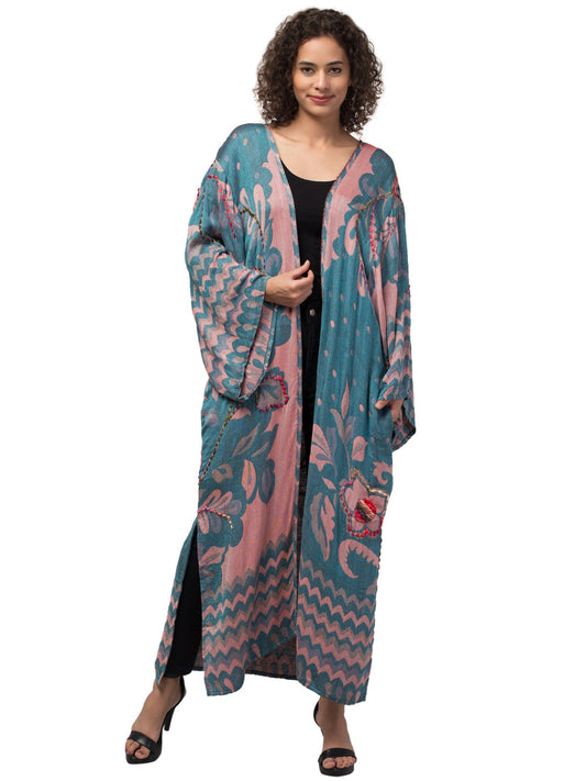 Jade Genius Kimono Boho Jacket