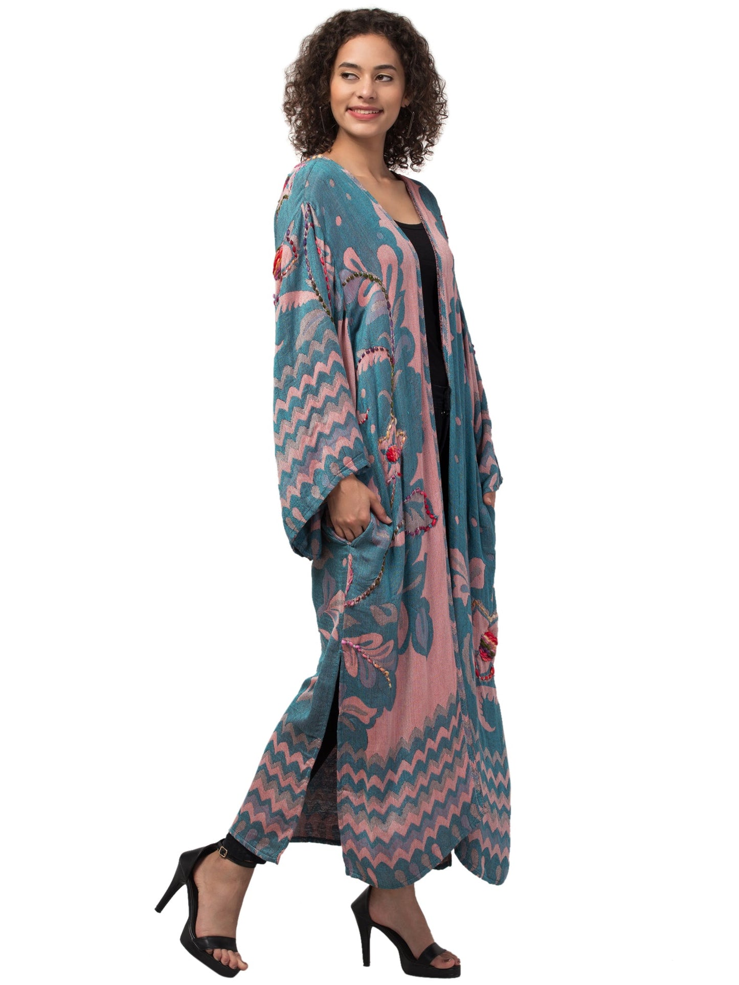 Jade Genius Kimono Boho Jacket