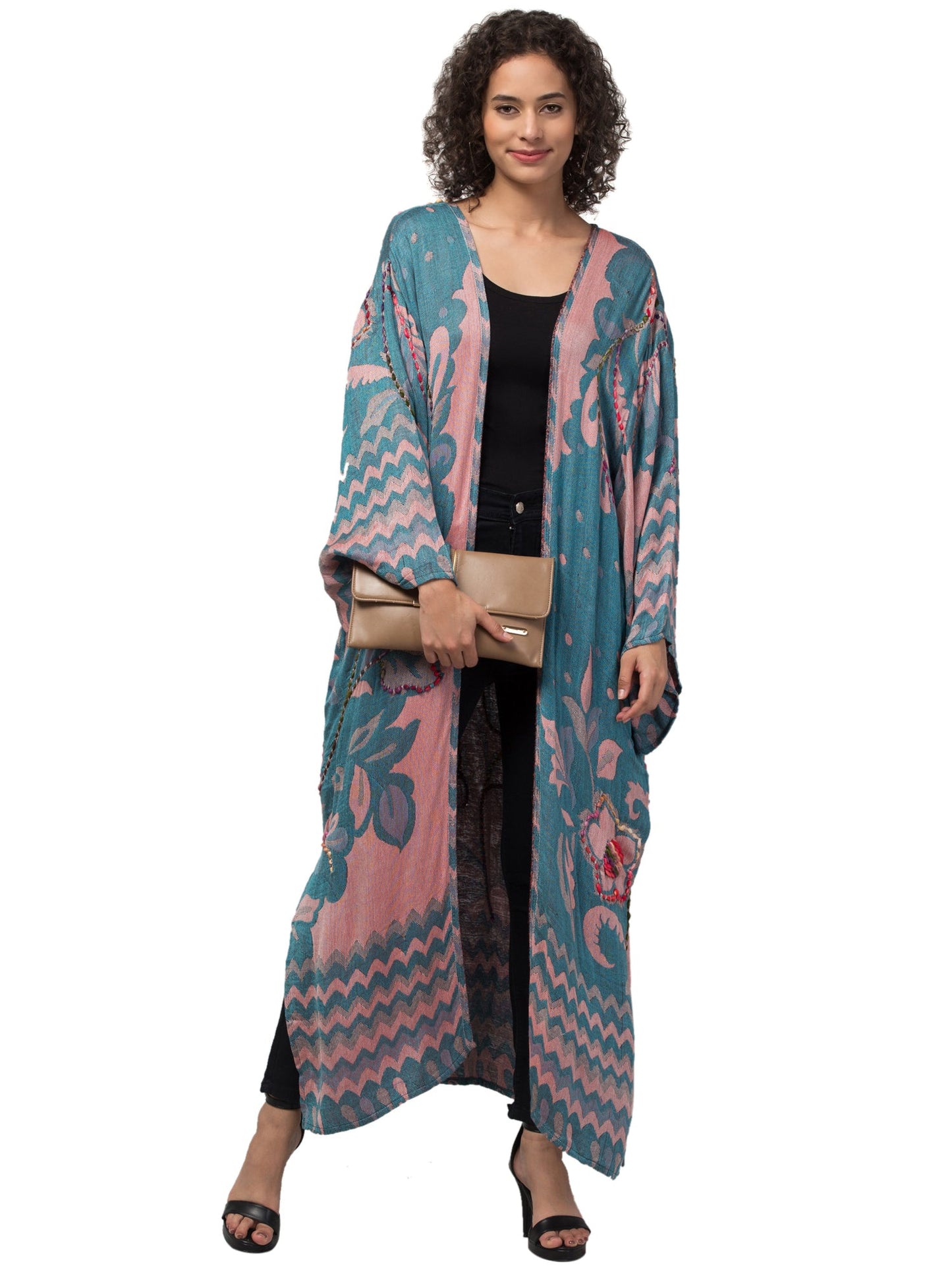 Jade Genius Kimono Boho Jacket