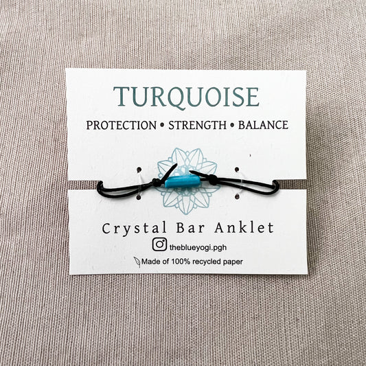 Turquoise Bar Bracelet/Anklet