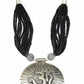 Om in Cosmos Statement Necklace