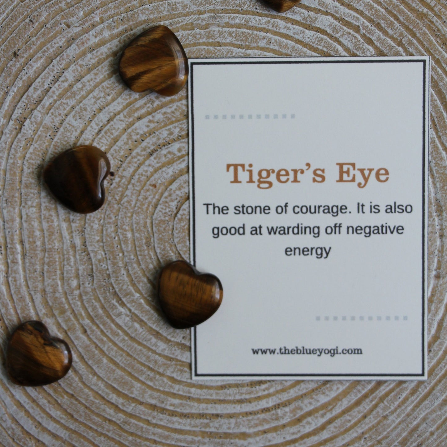 Tiger's Eye Natural Gemstone Pocket Hugs