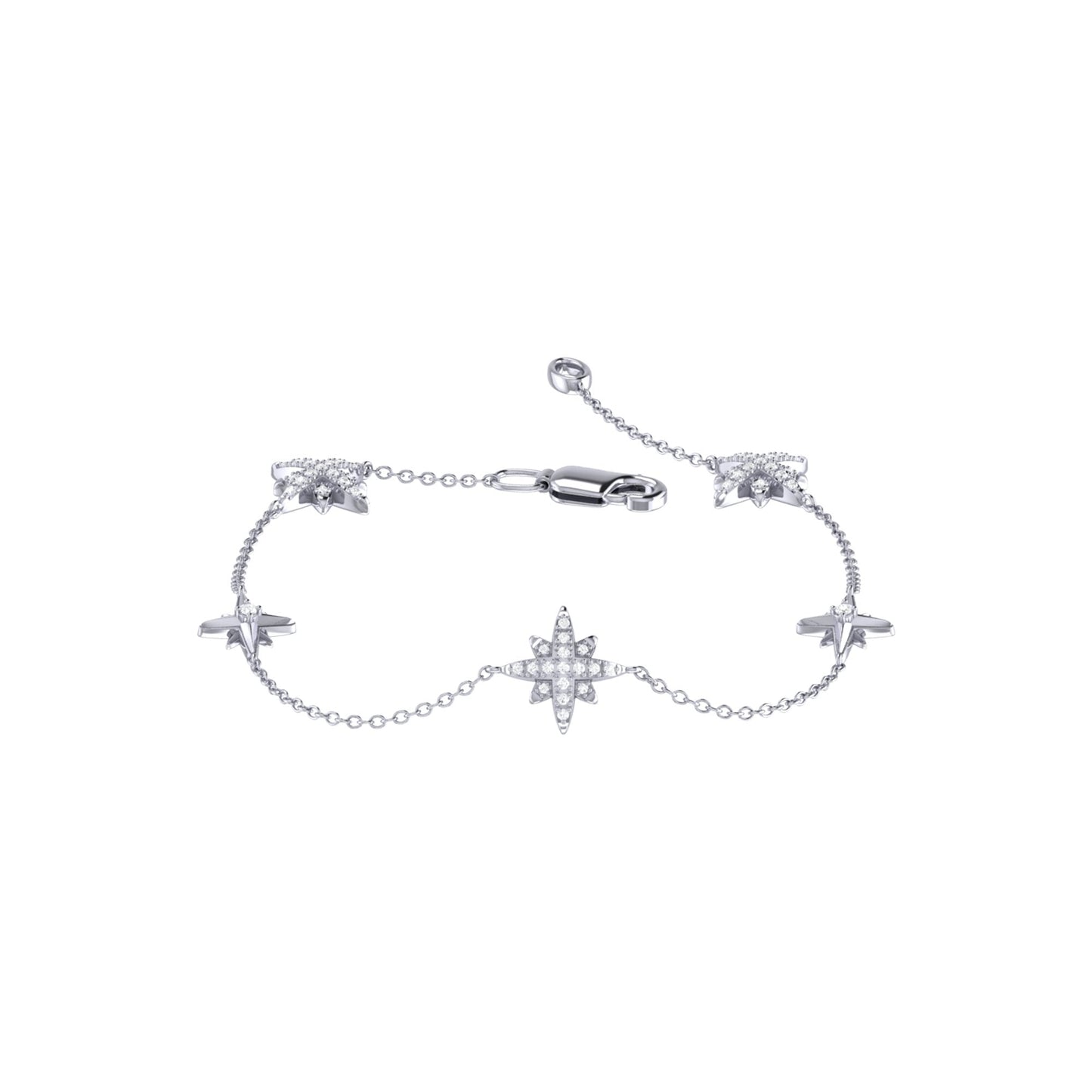 Starry Lane North Star Diamond Bracelet