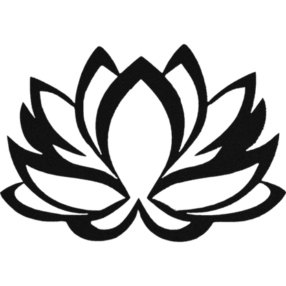 Lotus Flower Metal Wall Art