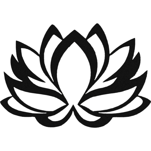 Lotus Flower Metal Wall Art