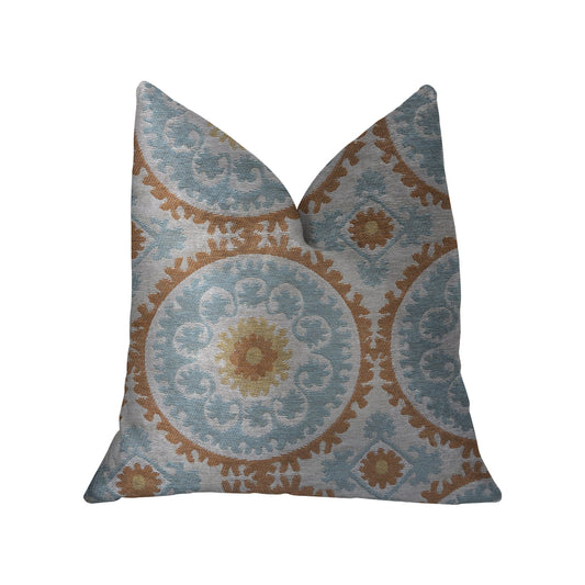 Sunset Cottage Luxury Boho Throw Pillow