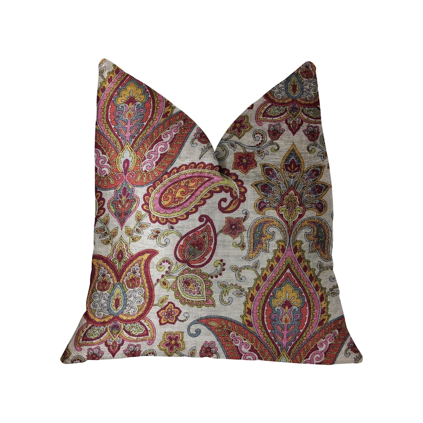 Tulip Safari Bohemian Luxury Throw Pillow