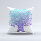 Gradiated Tree of Life Throw Pillow