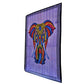Indian Bohemian Elephant Art Tapestry