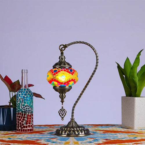 Bohemian Moroccan Mosaic Table Lamp