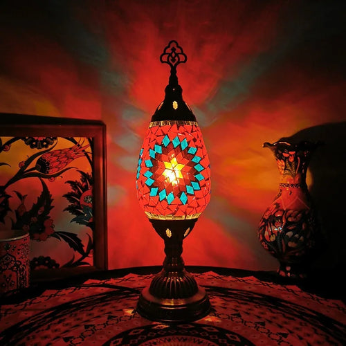 Vintage Handmade Bohemian Lamp