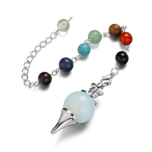 Healing Chakra Crystal Ball Pendulum