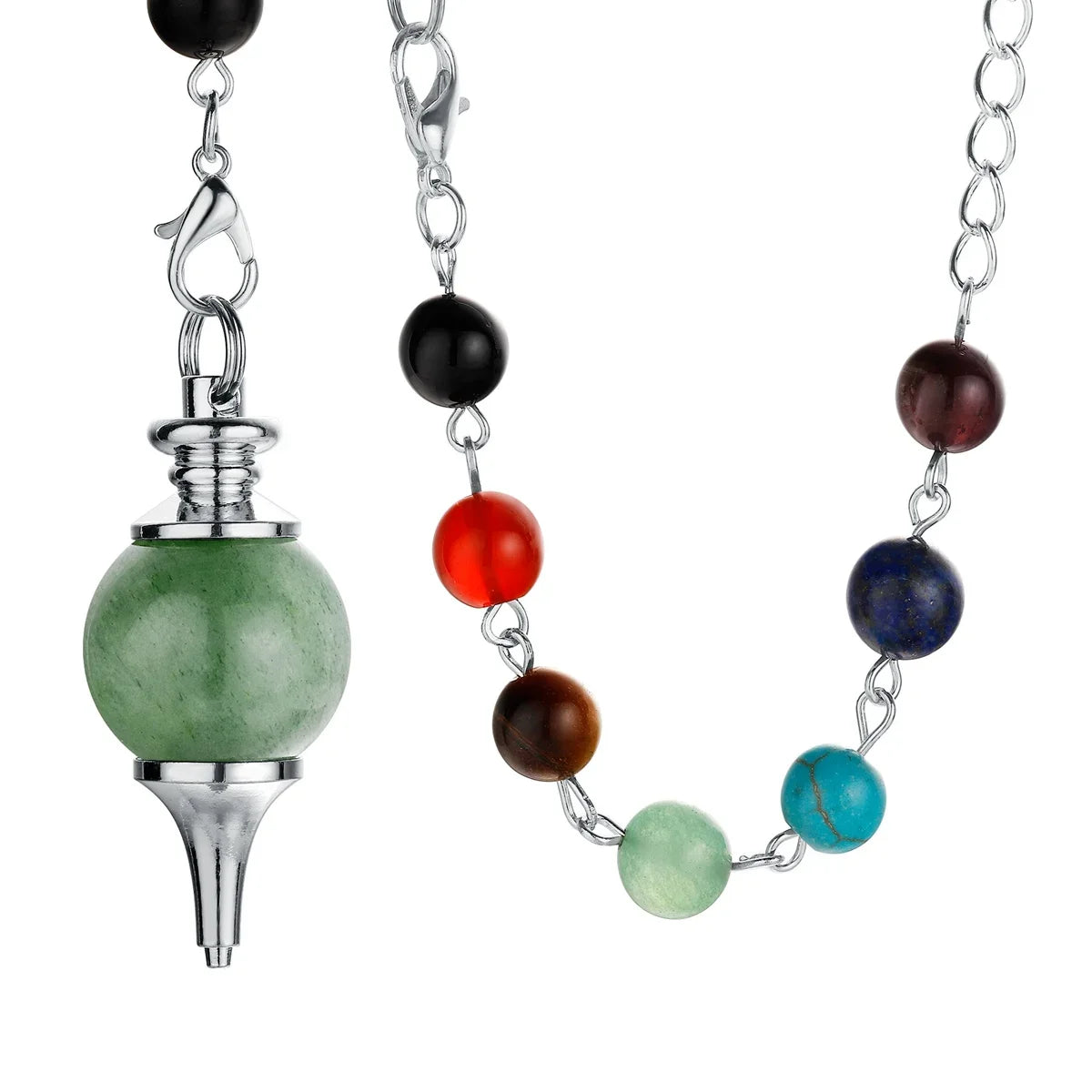 Healing Chakra Crystal Ball Pendulum