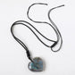 Labradorite Heart Shaped Pendant