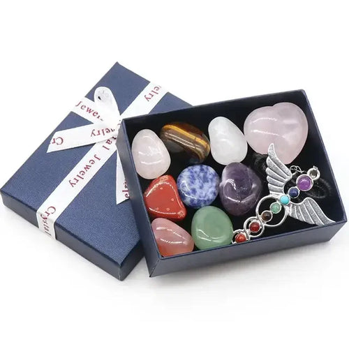 Seven Chakra Energy Stone Combination Set