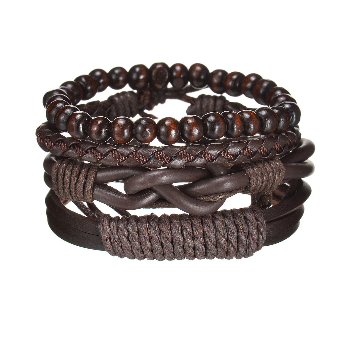 Men’s Multilayered Bohemian Bracelet