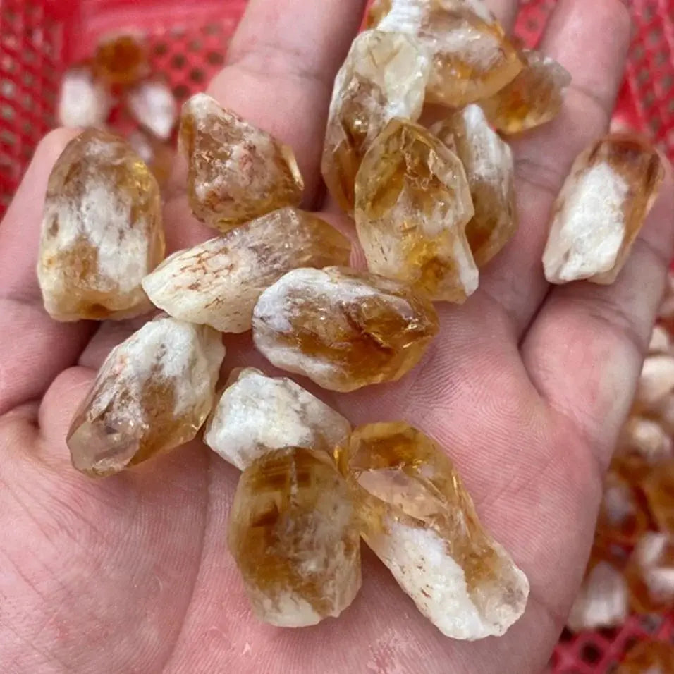 Natural Brazilian Rough Citrine Cluster