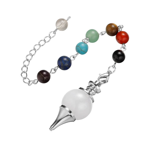 Healing Chakra Crystal Ball Pendulum