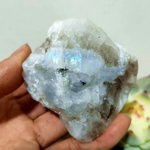 Moonstone Labradorite Crude Raw Ore Marker Stone