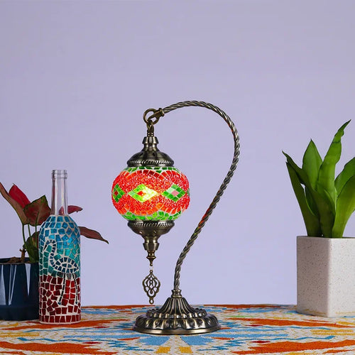 Bohemian Moroccan Mosaic Table Lamp