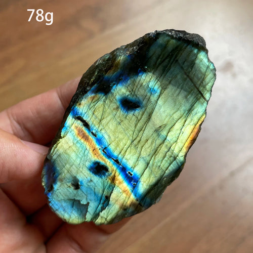 Natural Raw Labradorite Rock Crystal